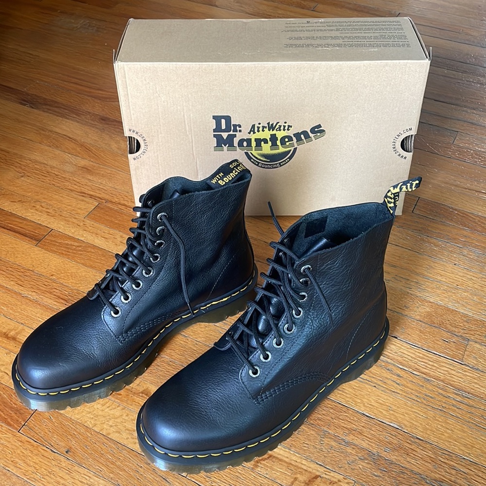 NEW Dr. Martens 1460 Pascal Bex Pisa Black Leather men’s Size 12